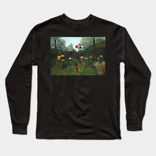 Jungle with Setting Sun, 1910 Long Sleeve T-Shirt